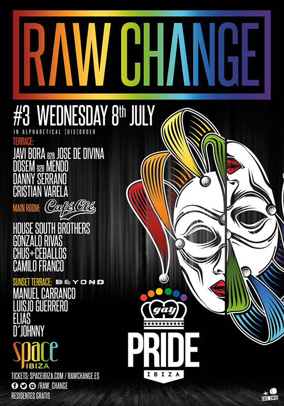 Ibiza Gay Pride 2015 RAW CHANGE