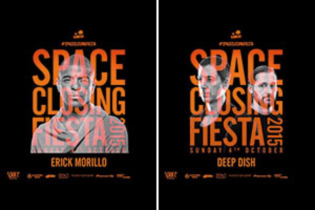 Erick Morillo y Deep Dish completan el line up del Space Closing Fiesta