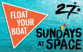 Float Your Boat. All aboard the Official Boat Party for Sundays at Space!