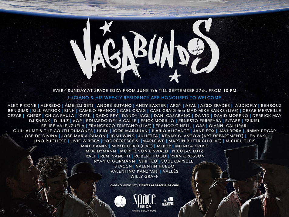 Vagabundos at Space Ibiza
